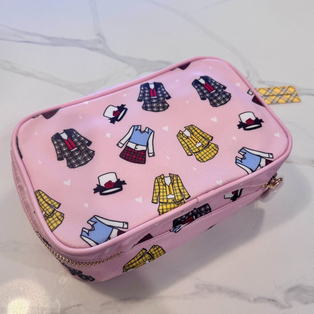 Stoney Clover Lane x Clueless Double Zip Pouch, NWT